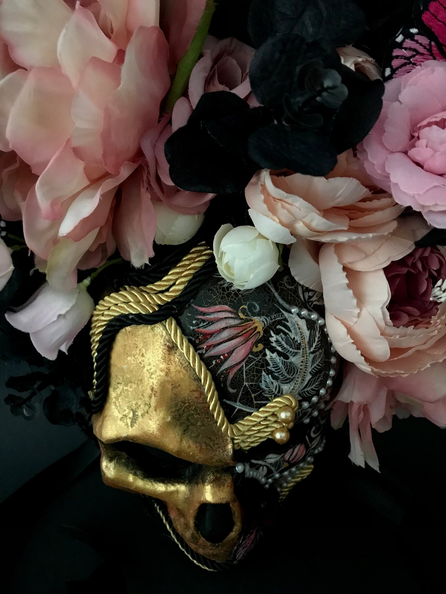 Santa Muerte mask.