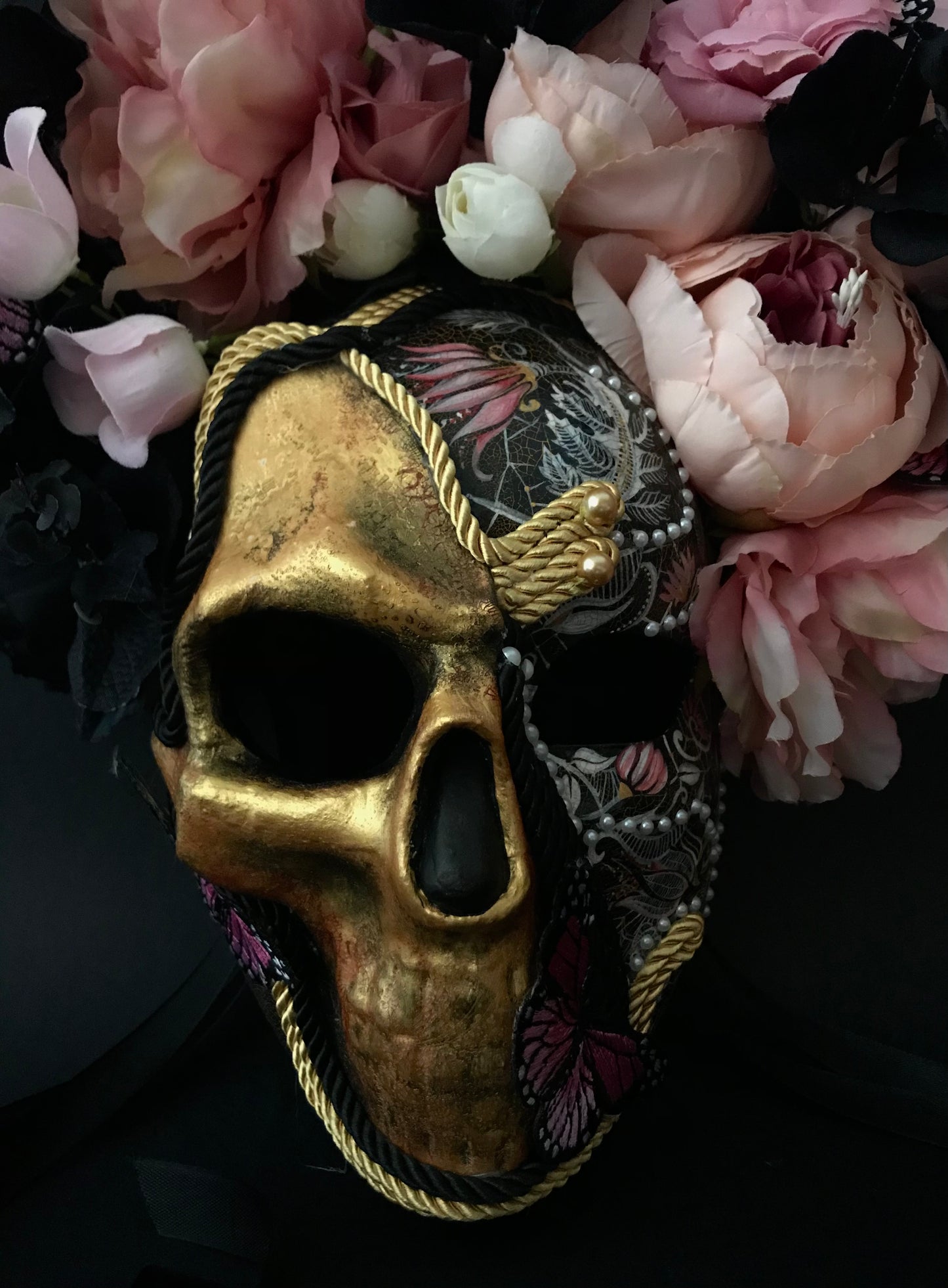 Santa Muerte mask.