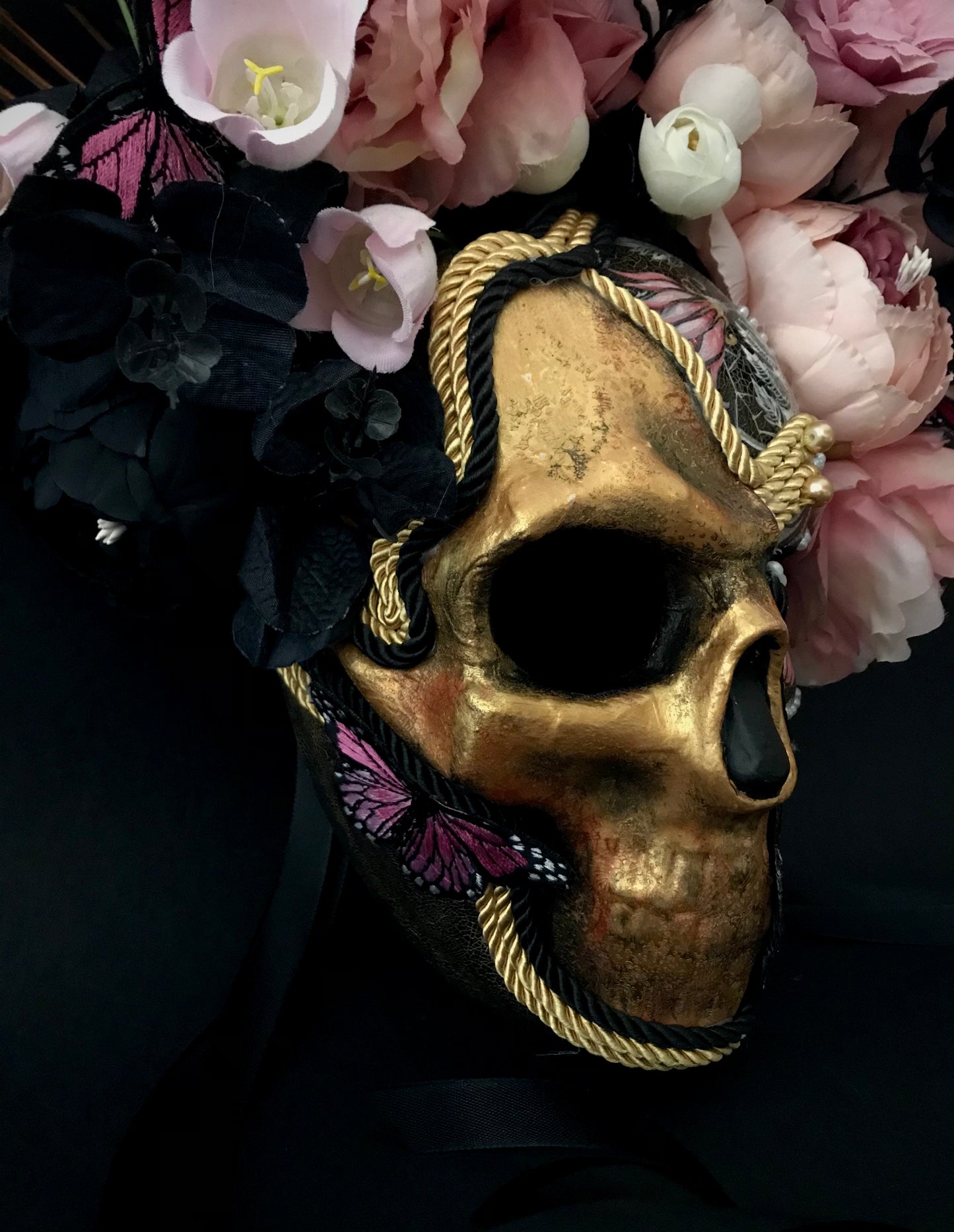 Santa Muerte mask.