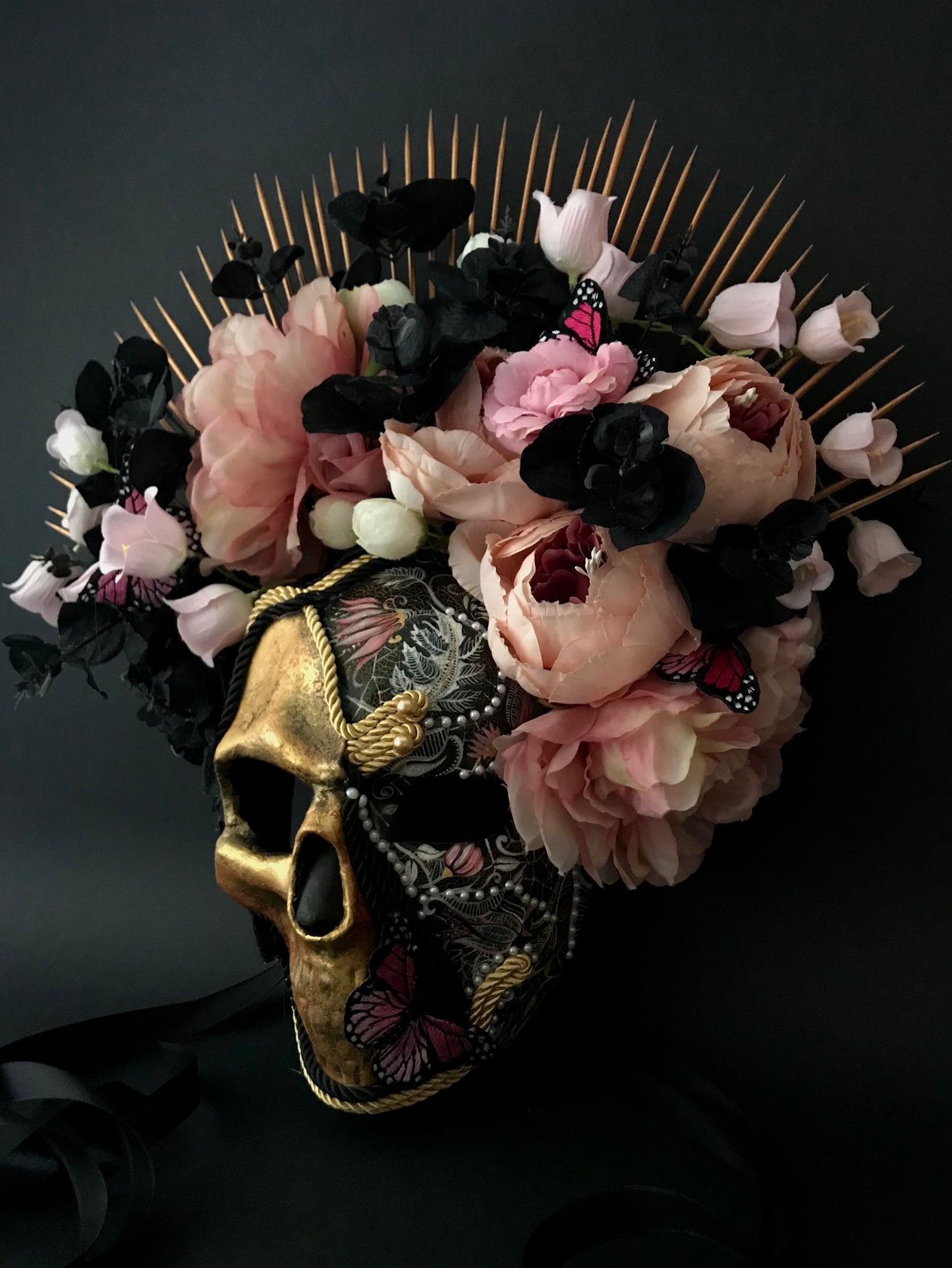 Santa Muerte mask.