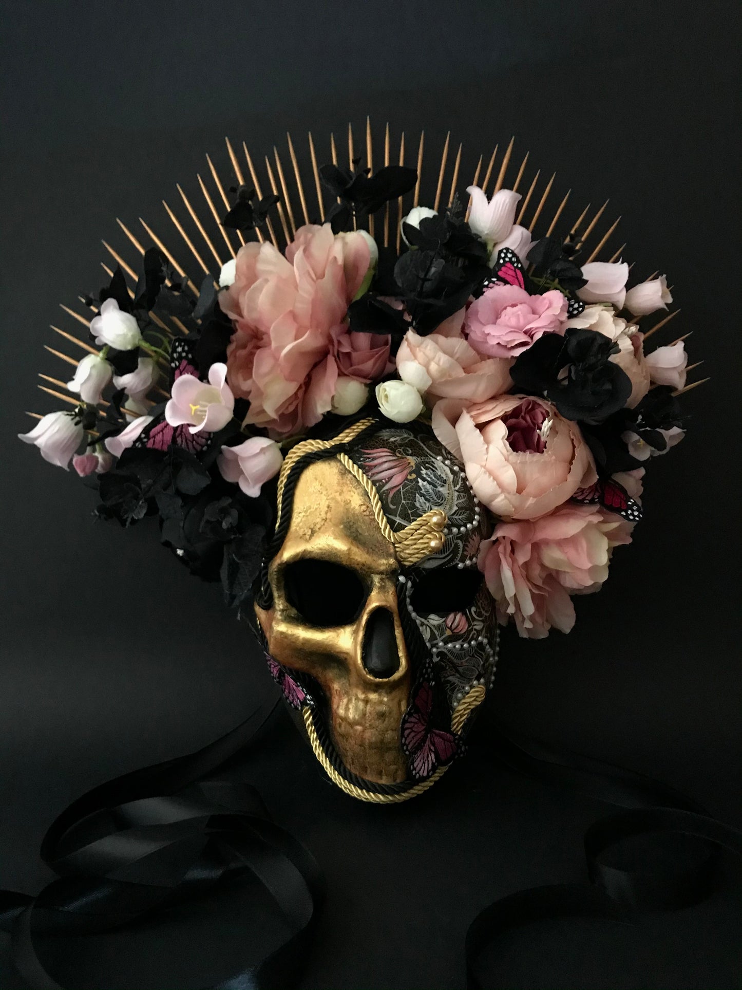 Santa Muerte mask.