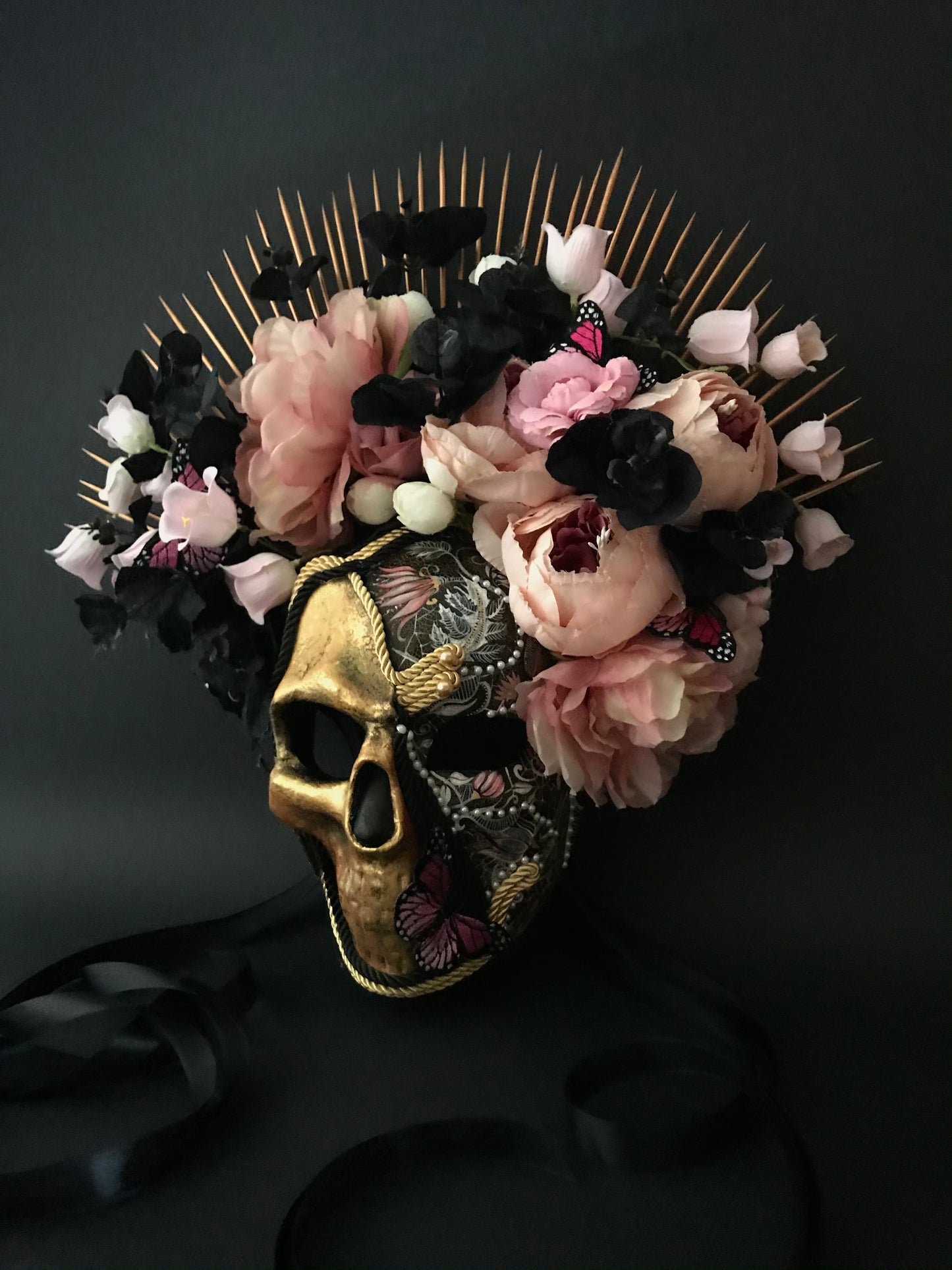 Santa Muerte mask.