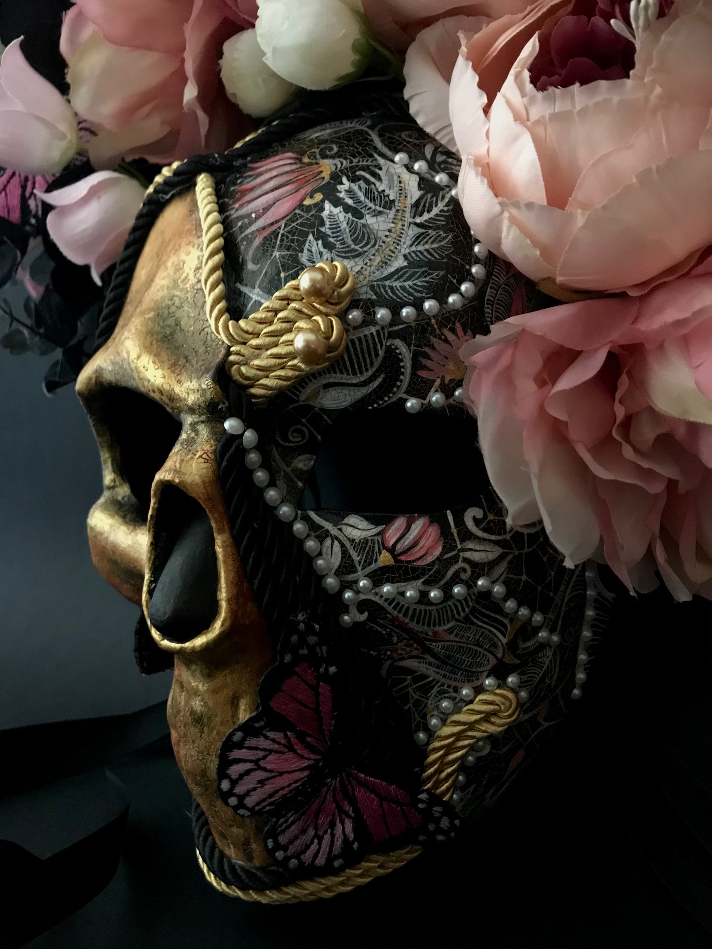 Santa Muerte mask.