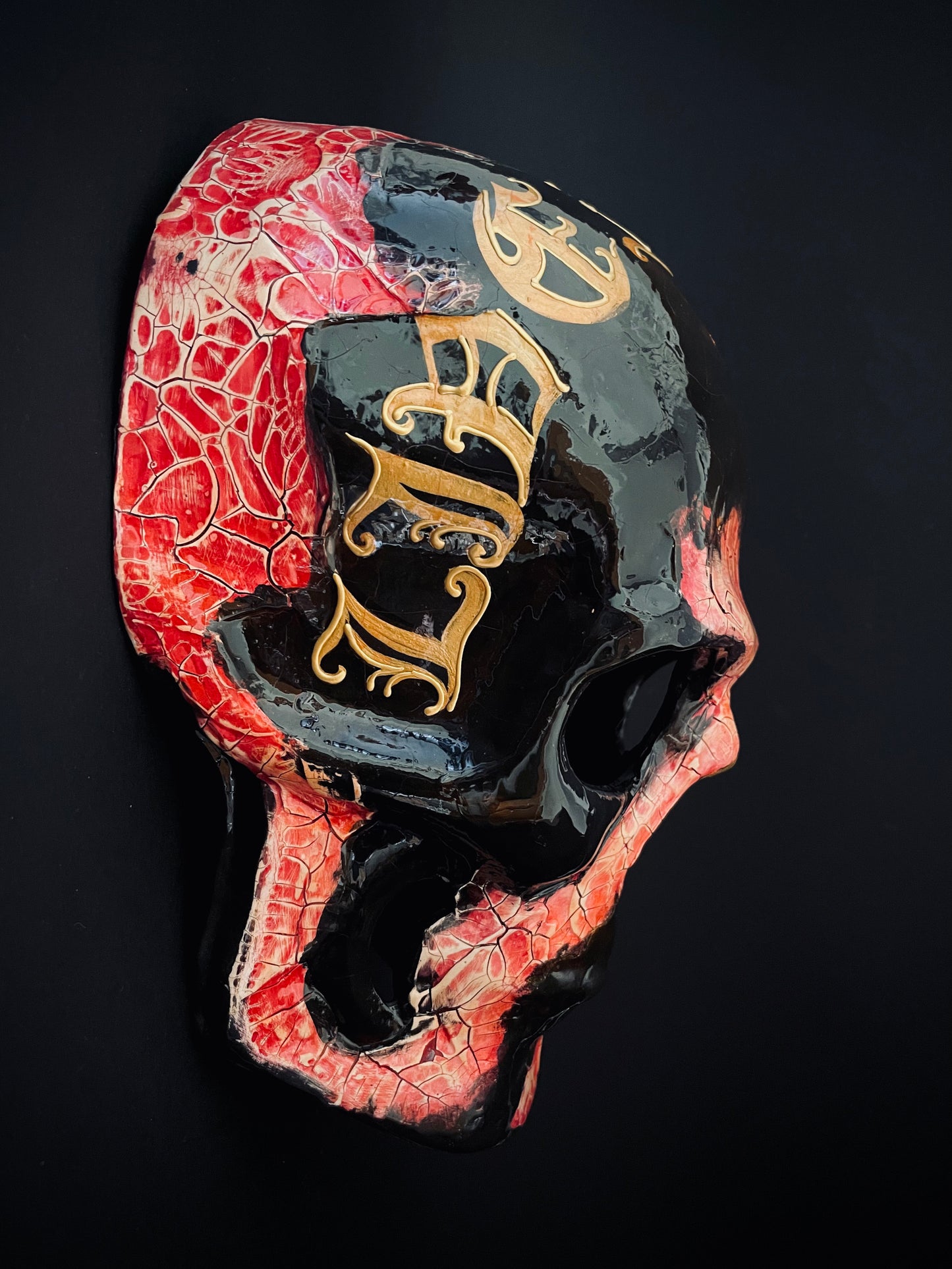 Halloween skull mask