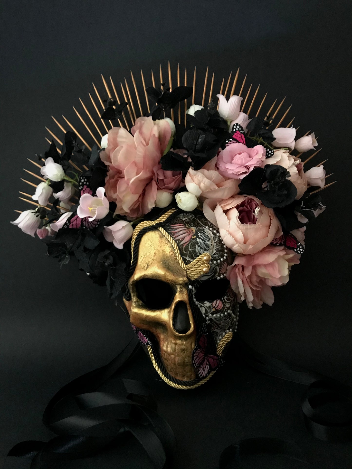 Santa Muerte mask.
