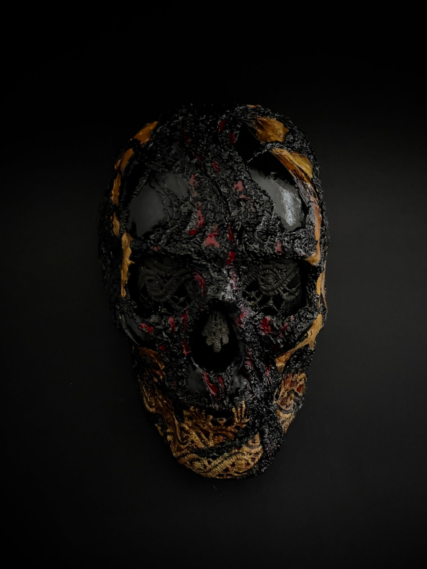 Limited edition skull. Skull mask.