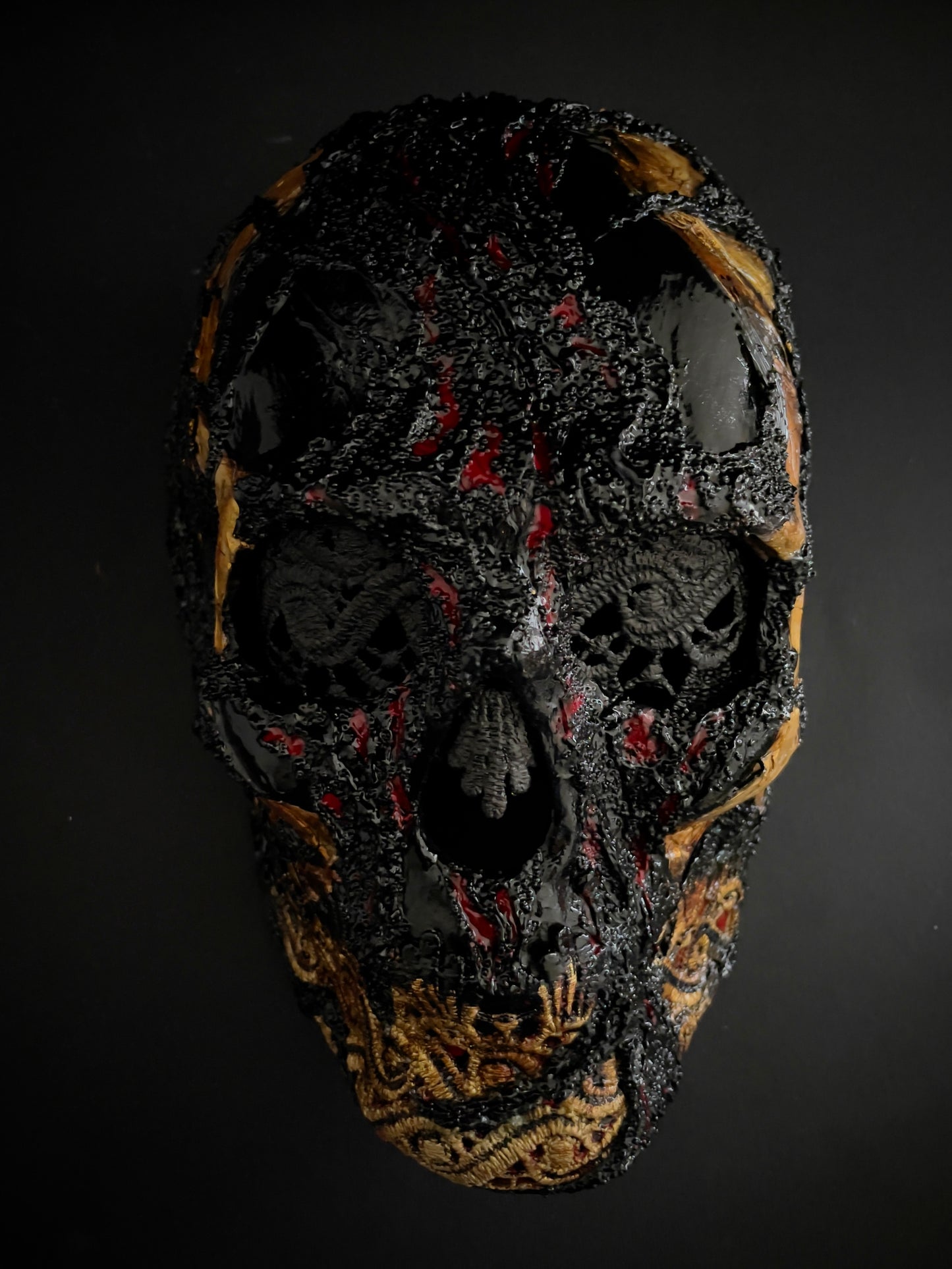 Limited edition skull. Skull mask.