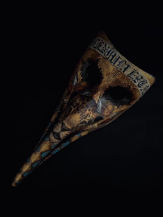 Medico della peste mask. The plague mask. Limited edition mask.