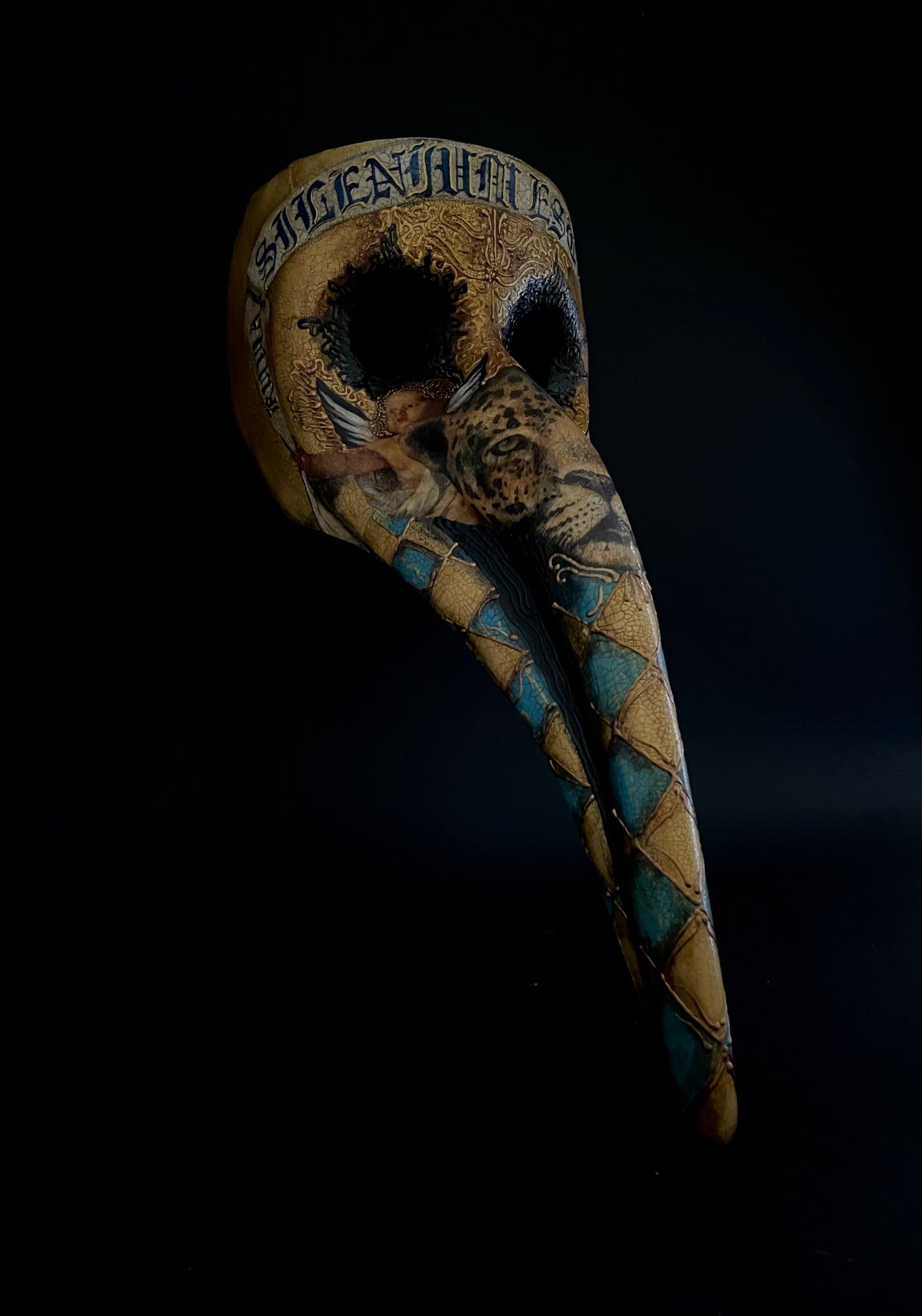 Medico della peste mask. The plague mask. Limited edition mask.