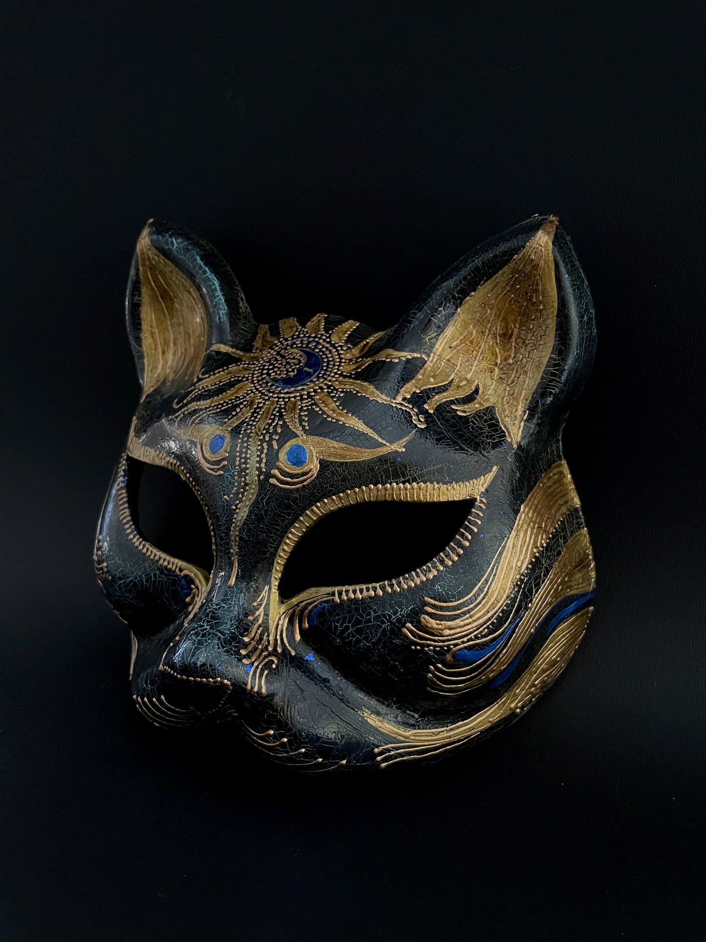 Black cat mask