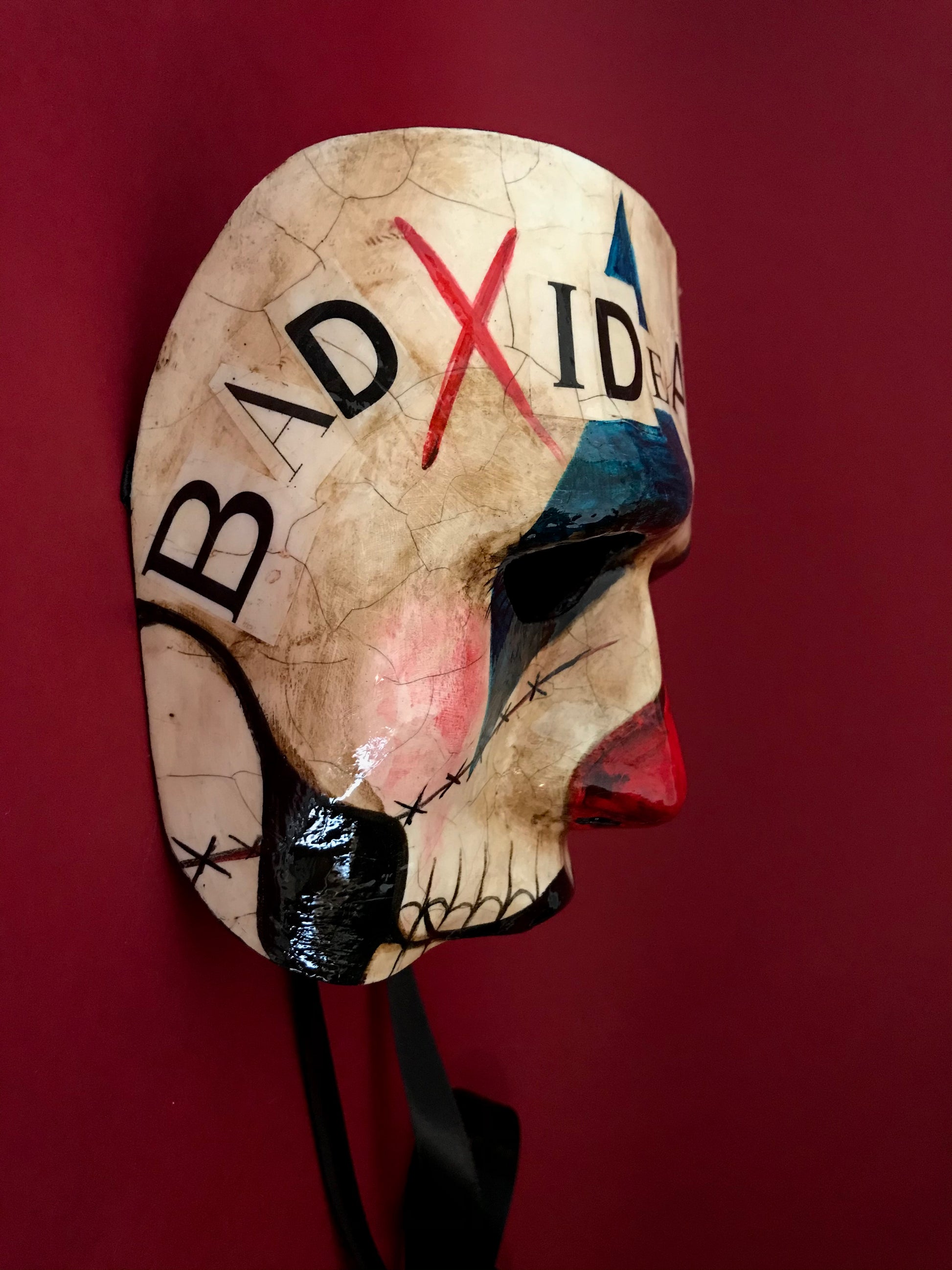 Bad Red Mask Bad idea joker mask – RUUA MASKS