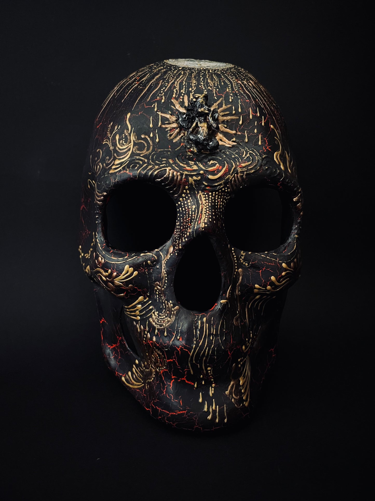 Gothic skull. Skull mask