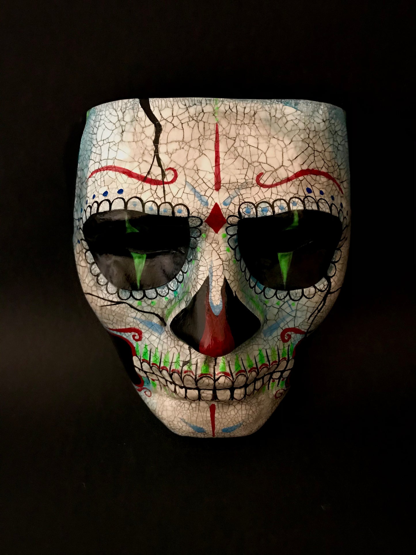 Day of the dead mask for men