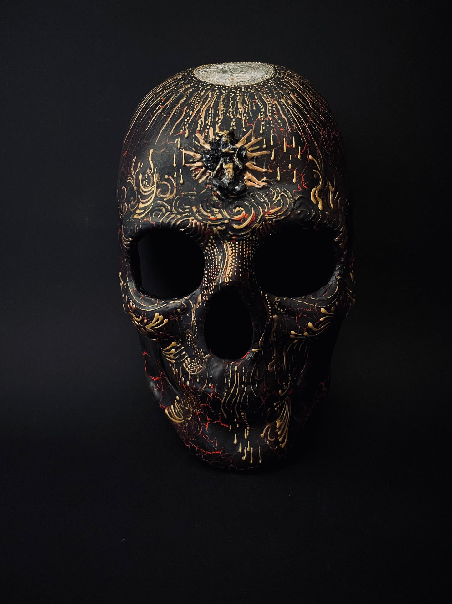 Gothic skull. Skull mask