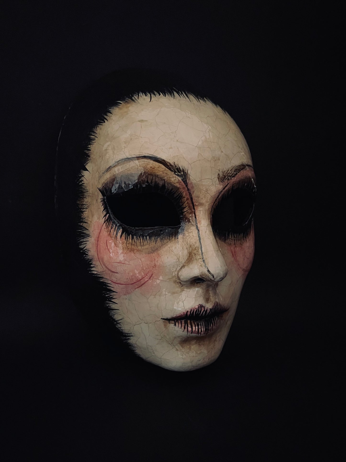 Ghost woman mask