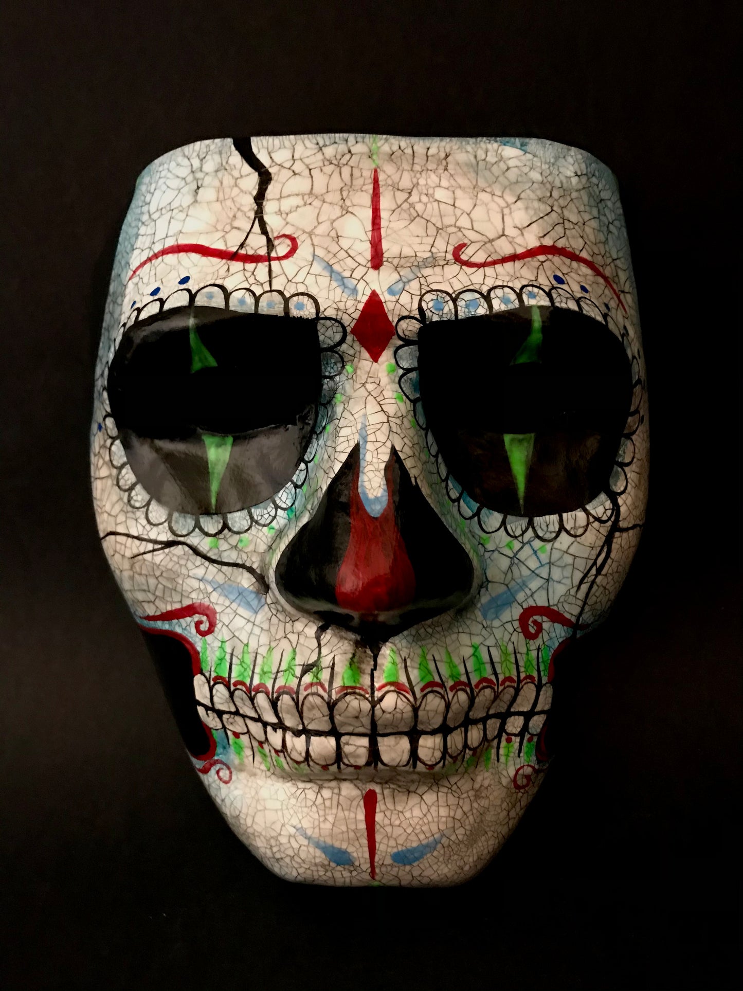 Day of the dead mask for men