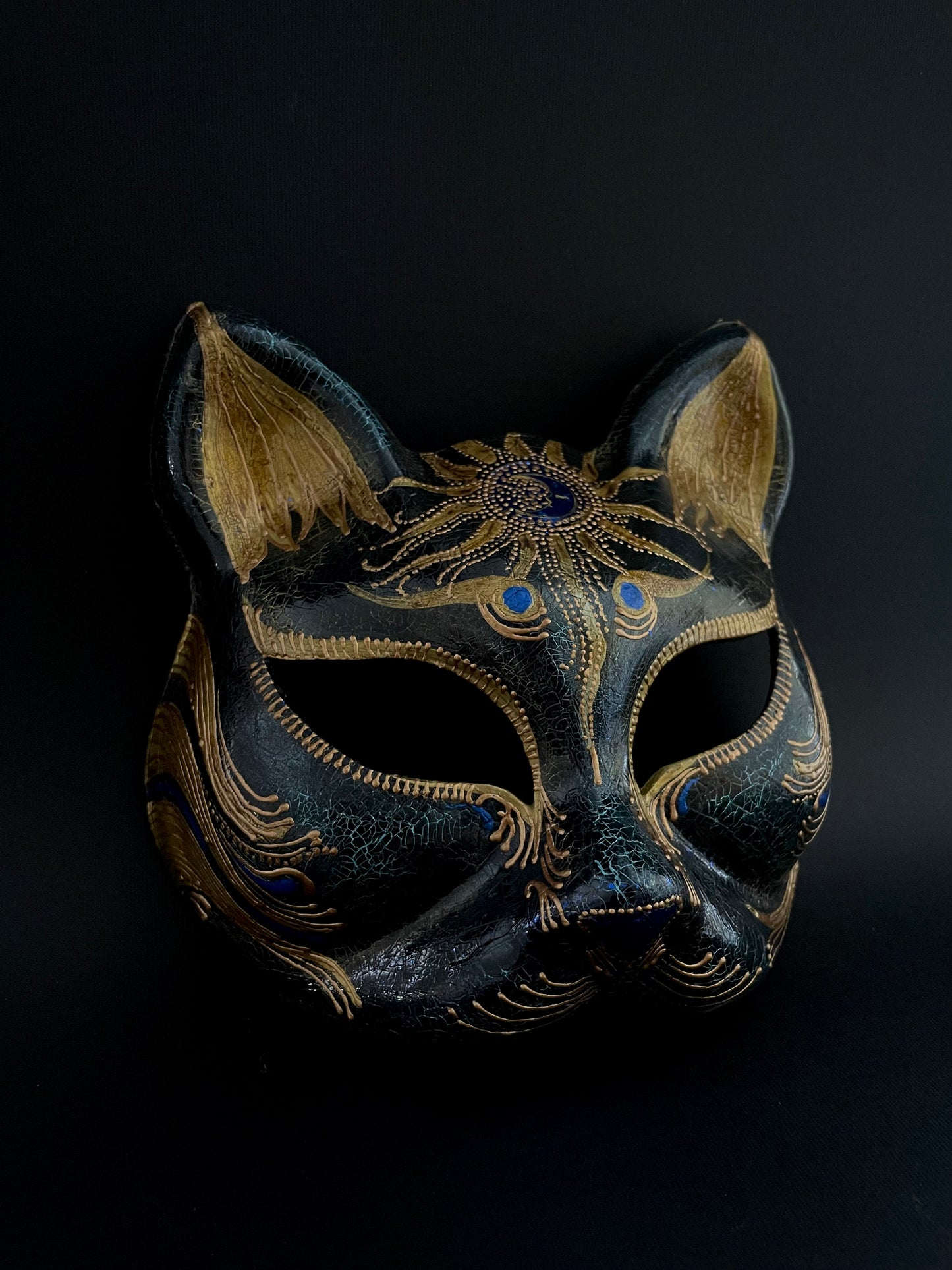 Black cat mask