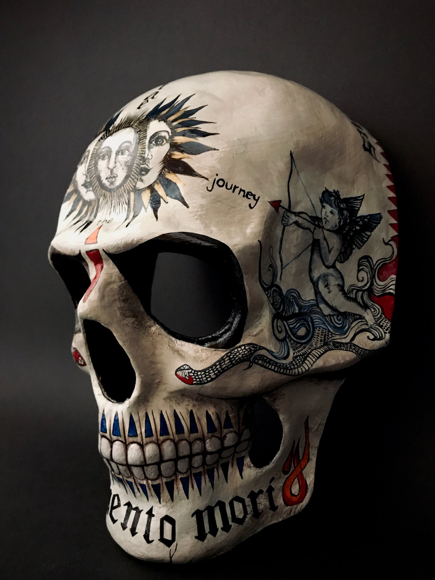 Memento mori skull