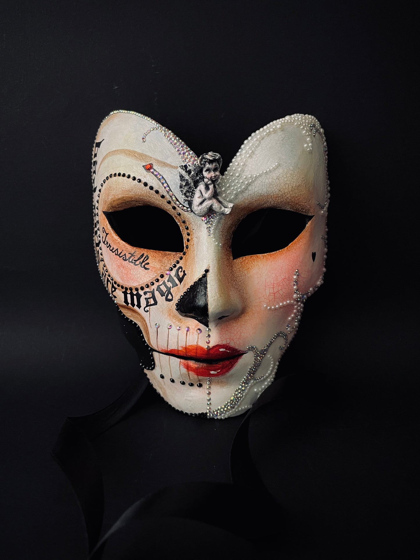 Masquerade Catrina. Feminist mask