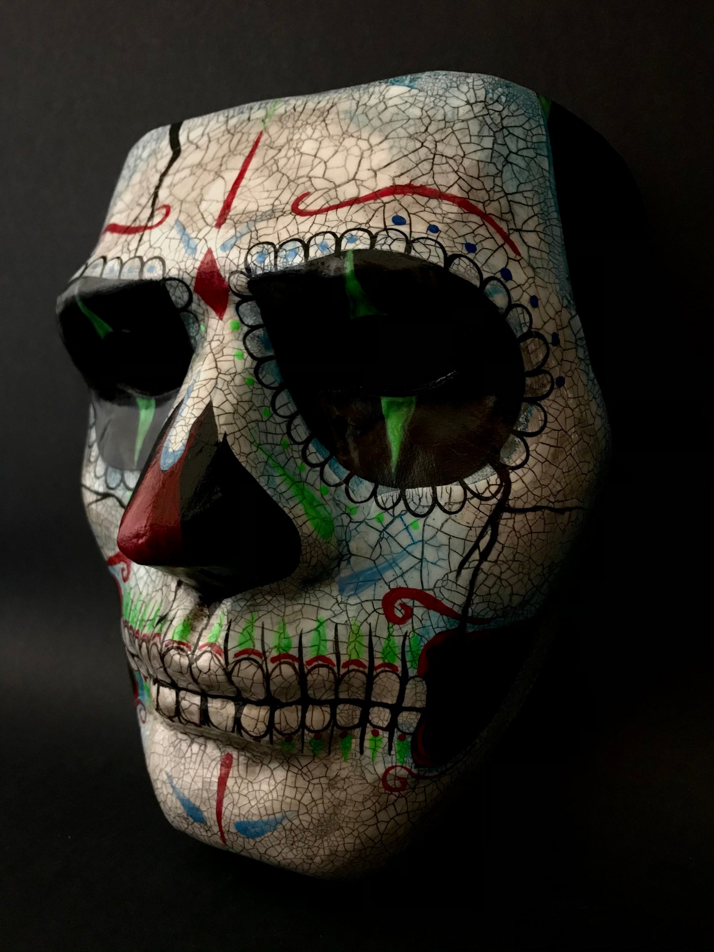 Day of the dead mask for men