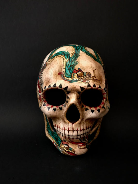 Aztec skull mask