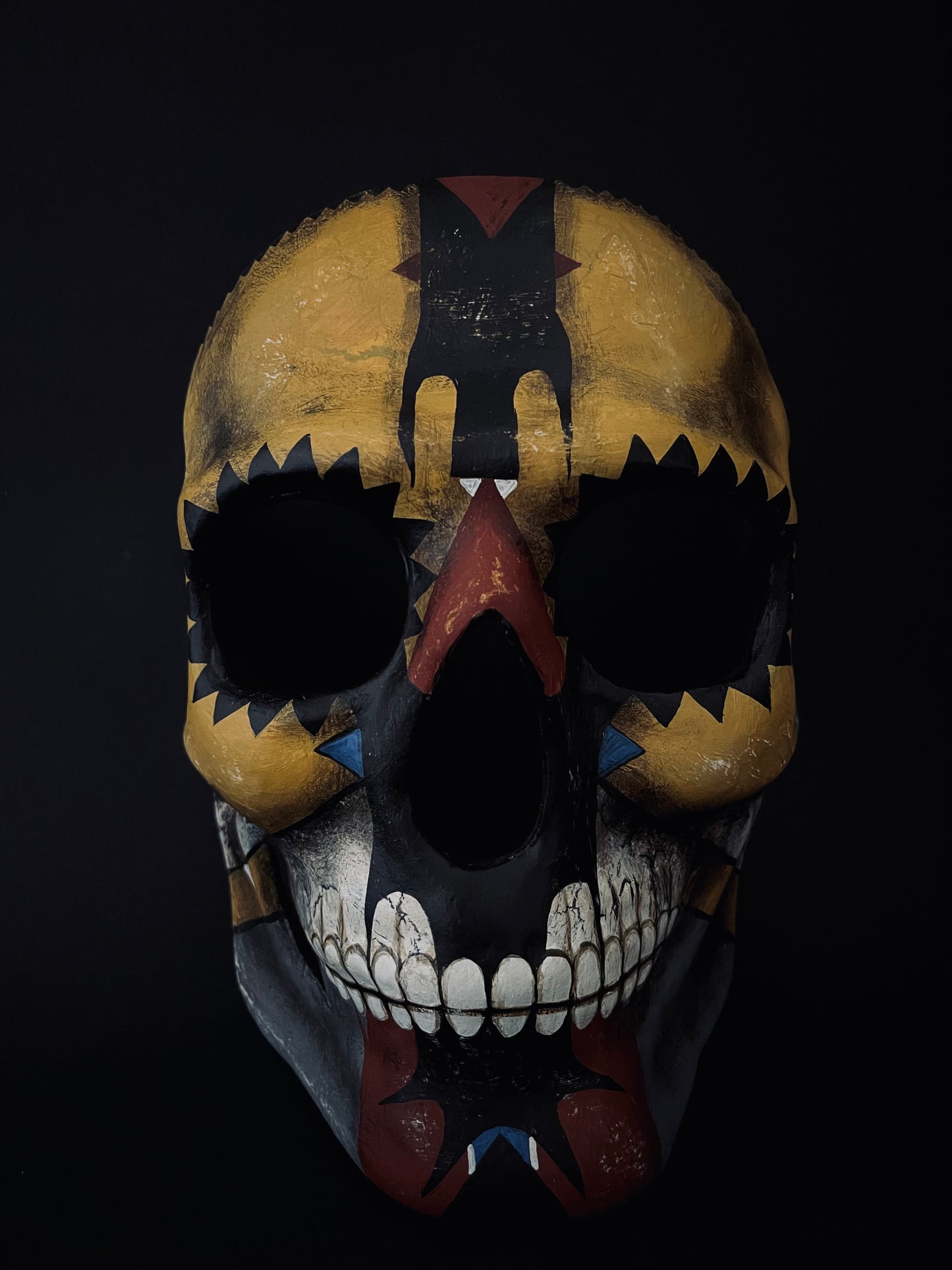 Native American skull. Skull mask