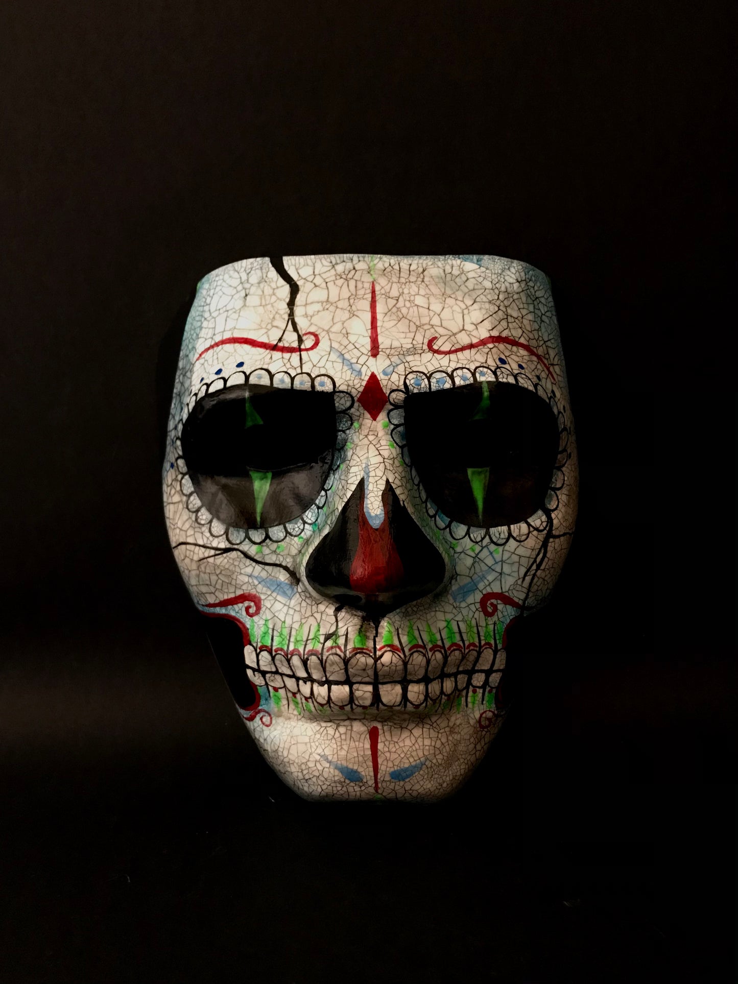 Day of the dead mask for men