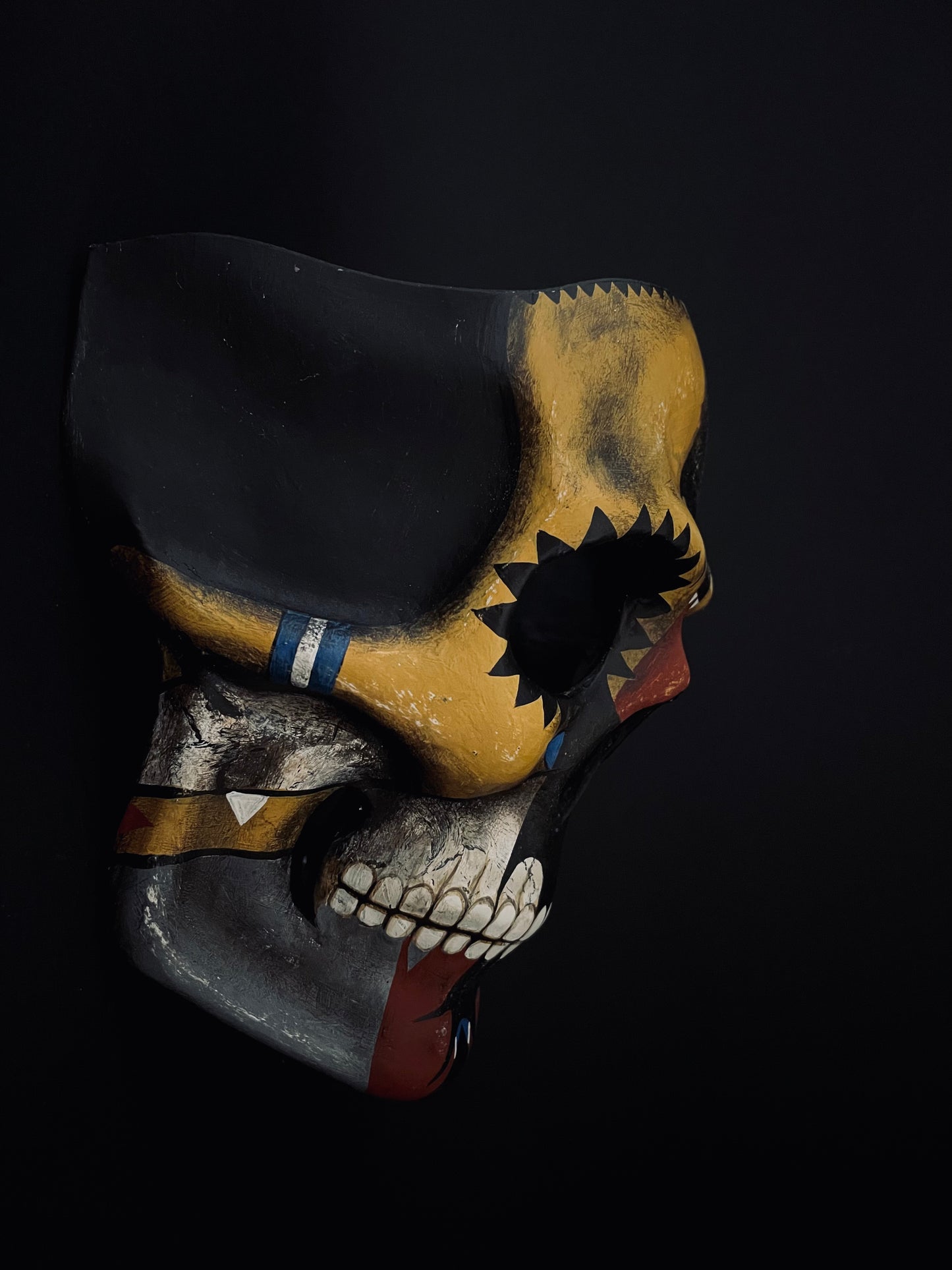 Native American skull. Skull mask