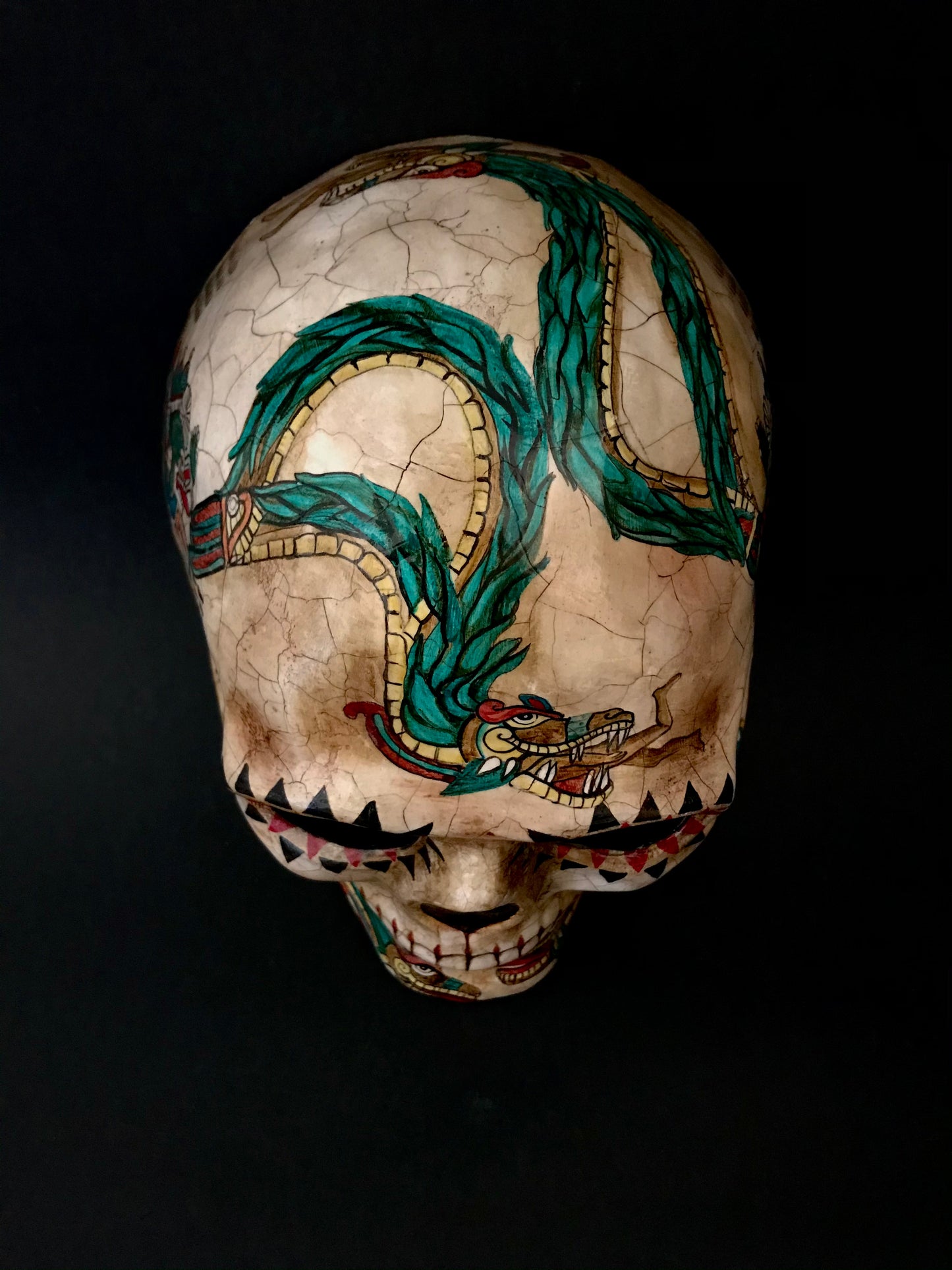 Aztec skull mask