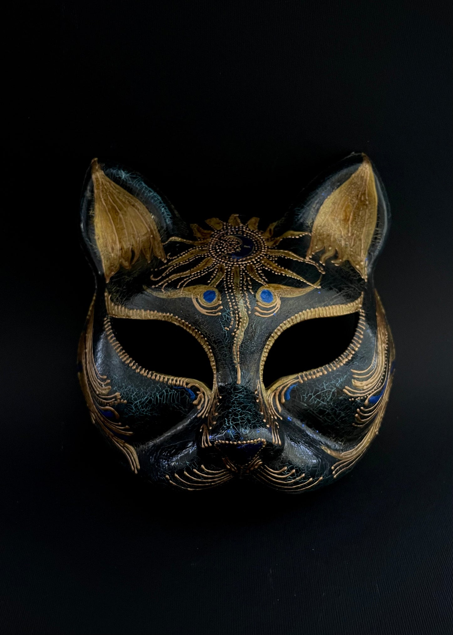 Black cat mask