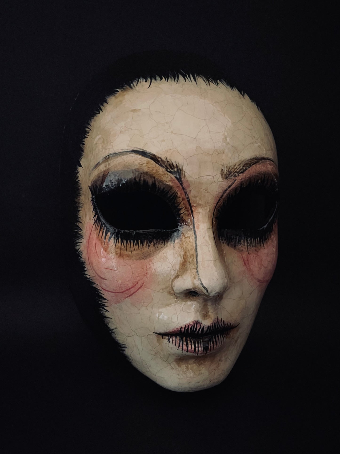 Ghost woman mask