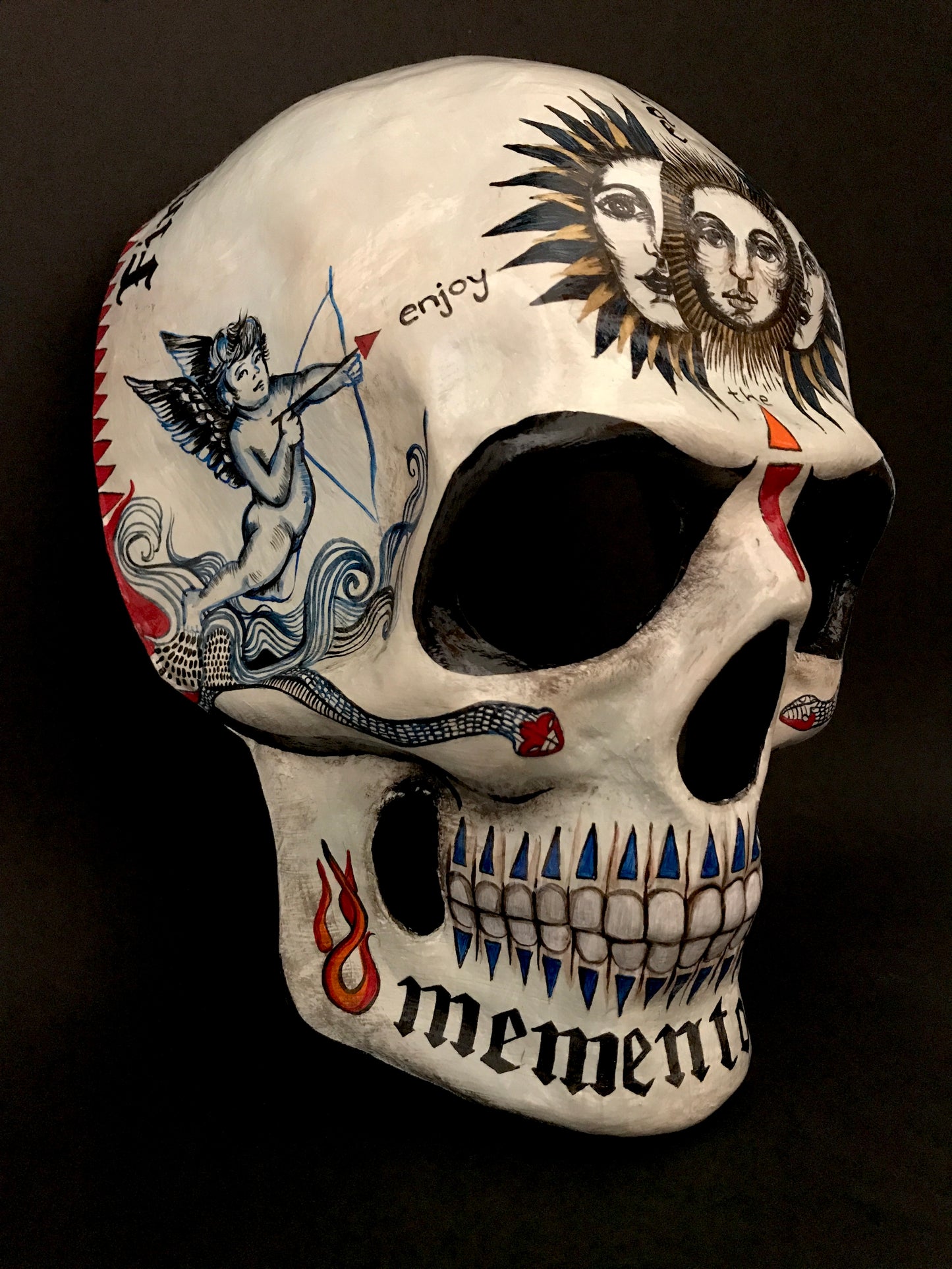 Memento mori skull