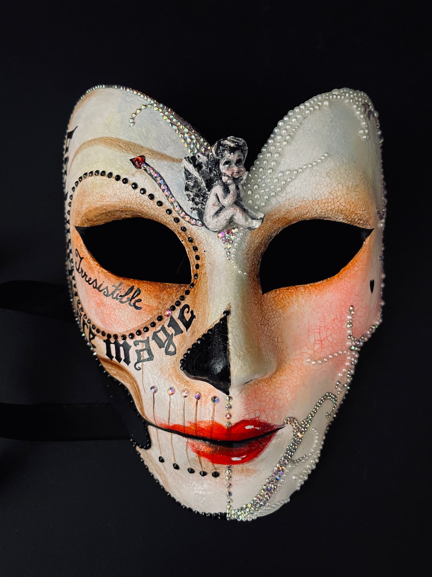 Masquerade Catrina. Feminist mask