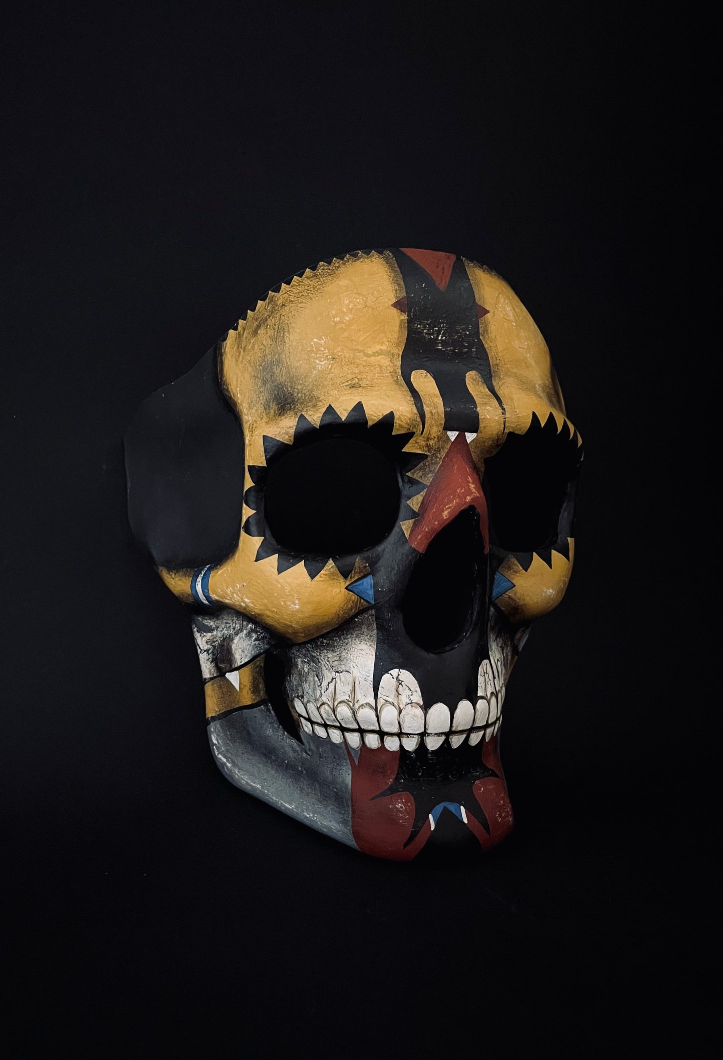 Native American skull. Skull mask