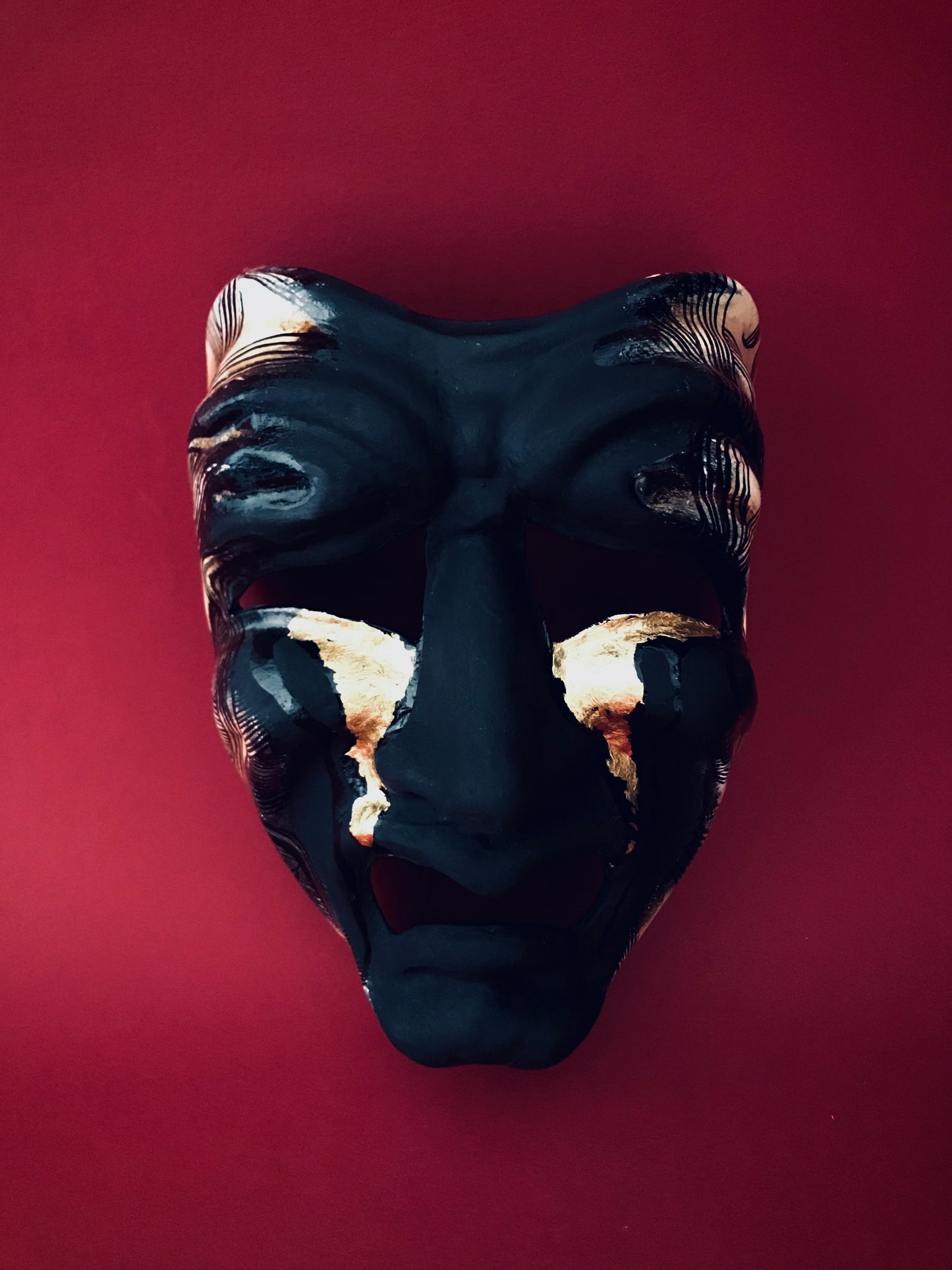 Tragedy mask