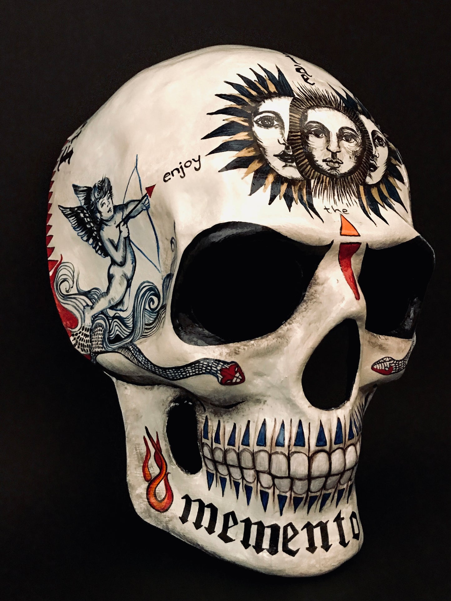 Memento mori skull