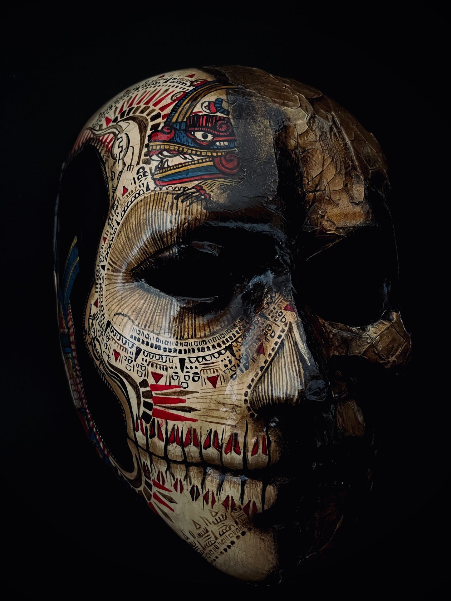 Aztec mask.Limited edition.