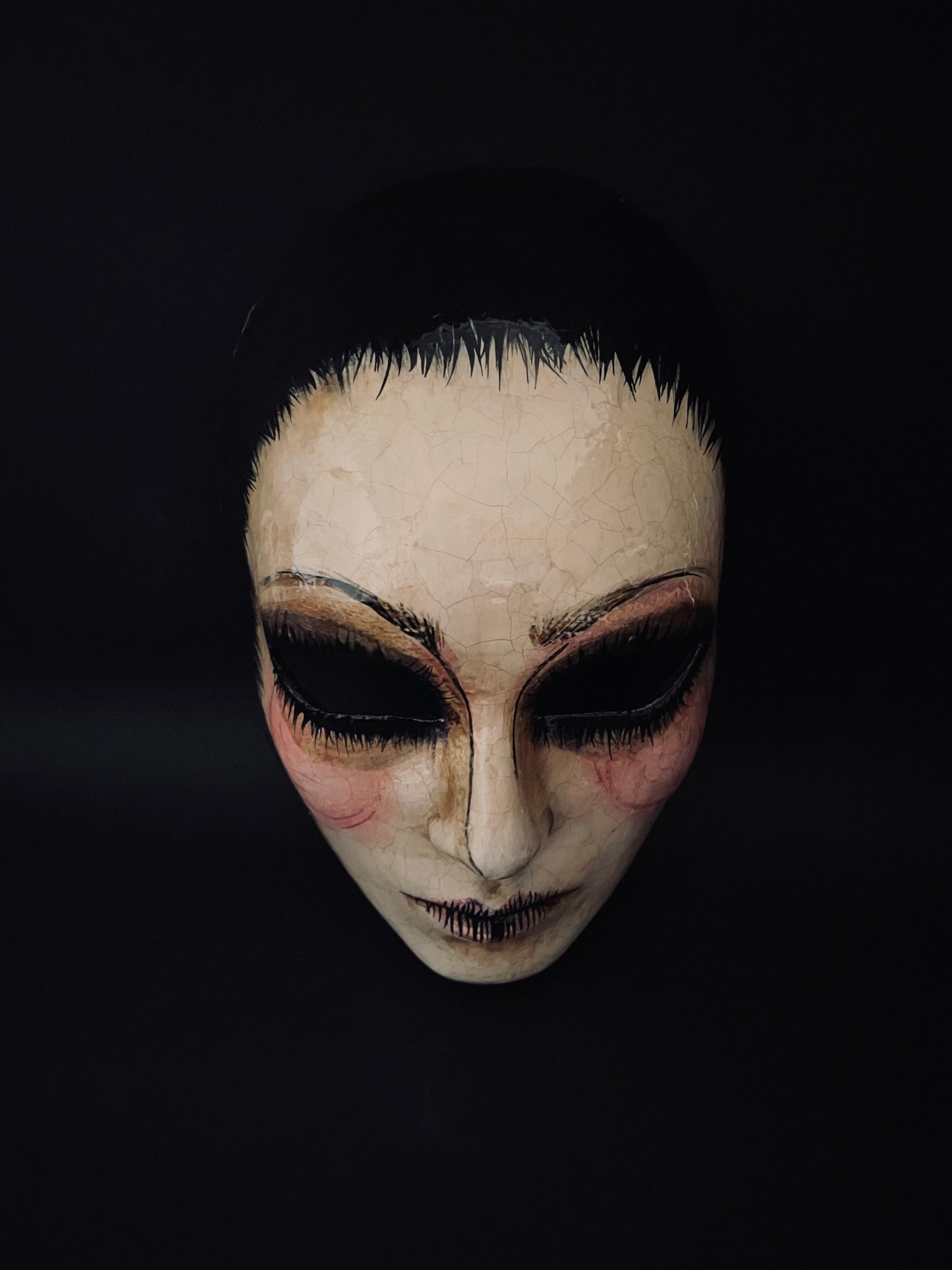 Ghost woman mask