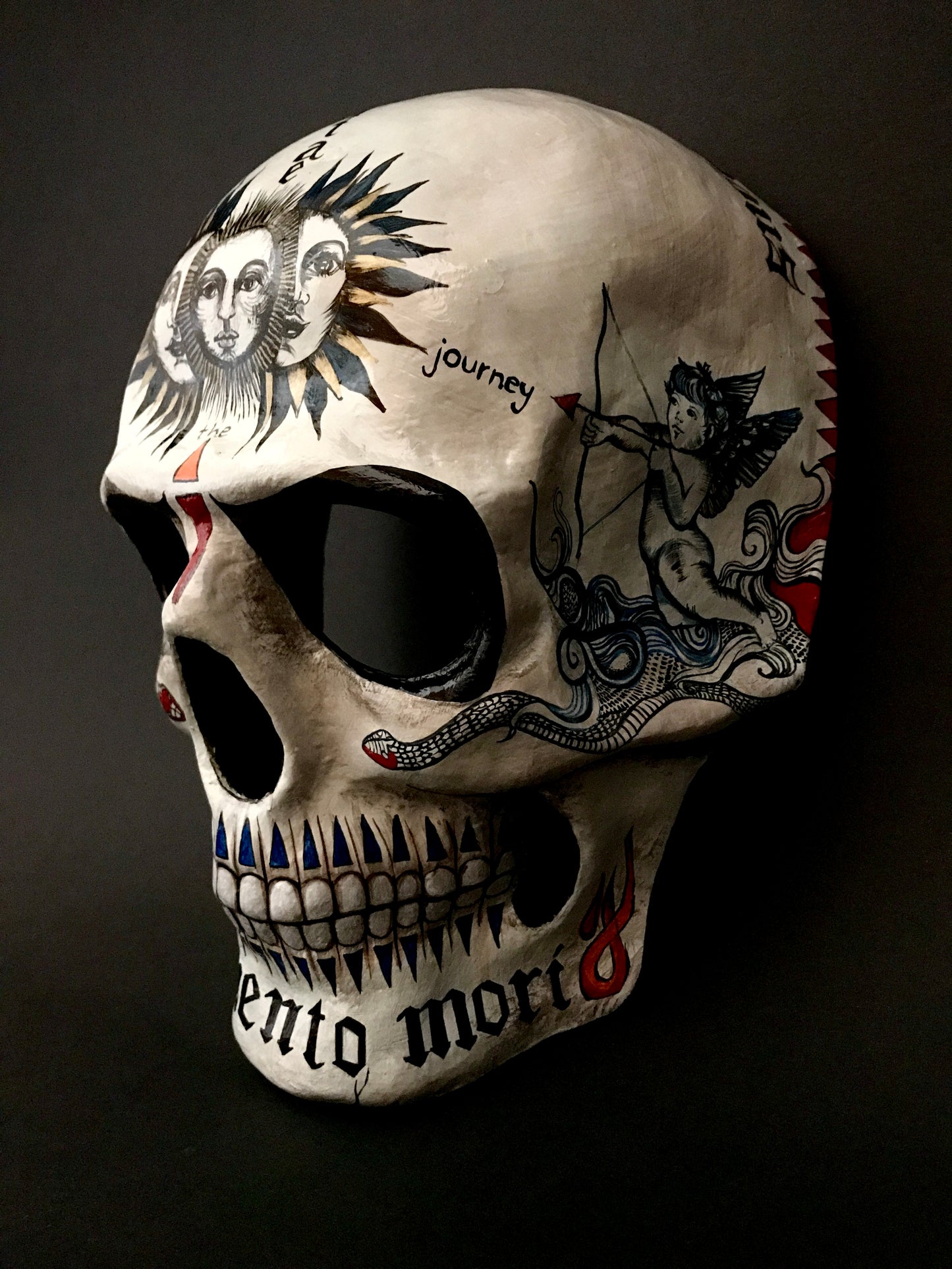 Memento mori skull