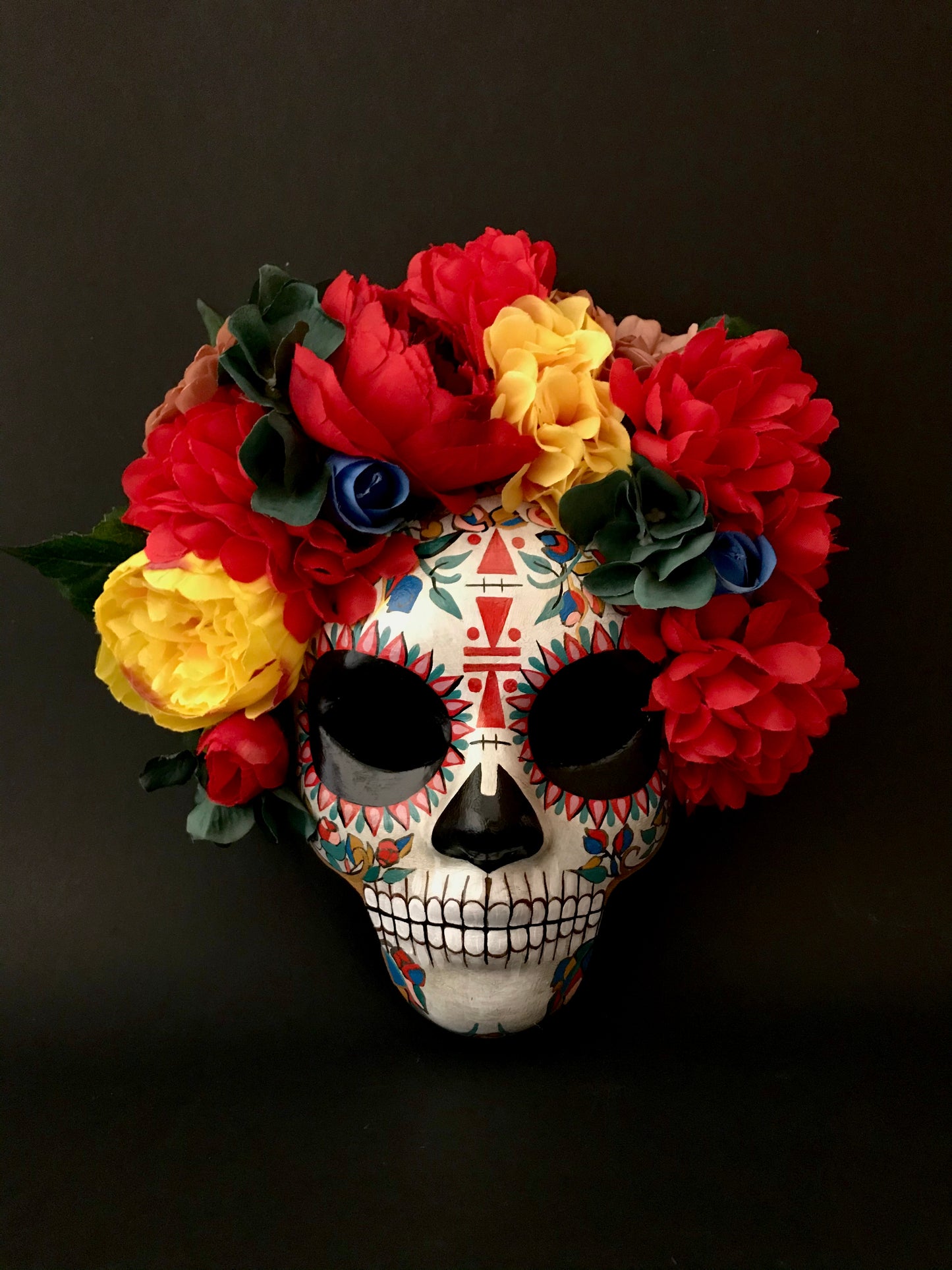 Red and white Catrina