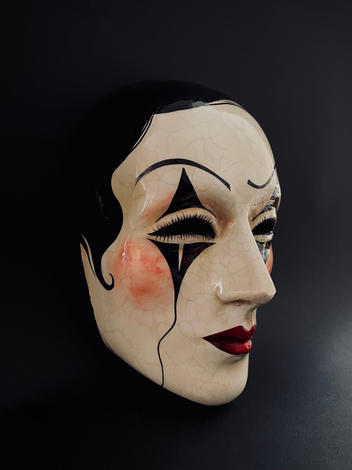 Pierrot mask