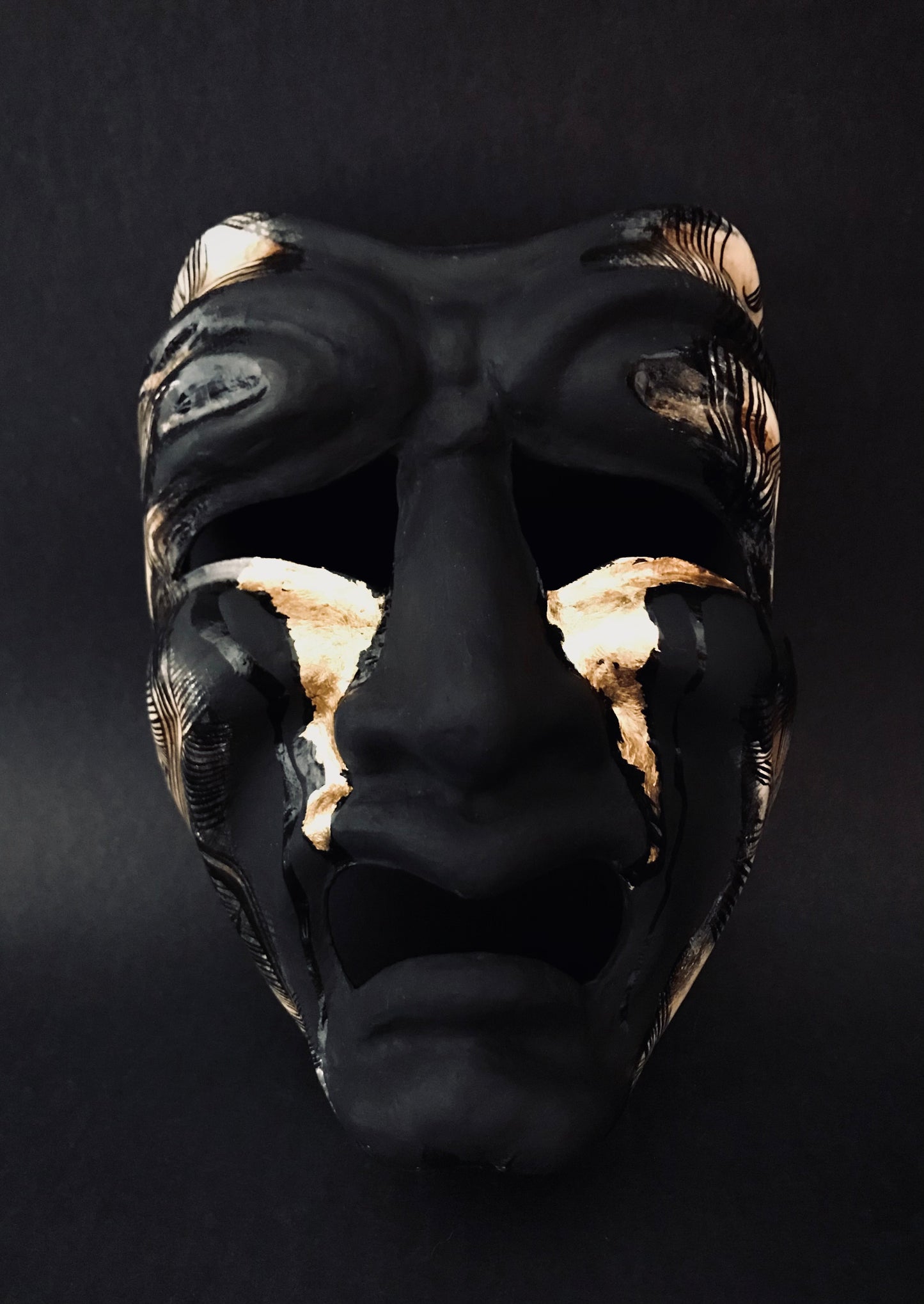 Tragedy mask