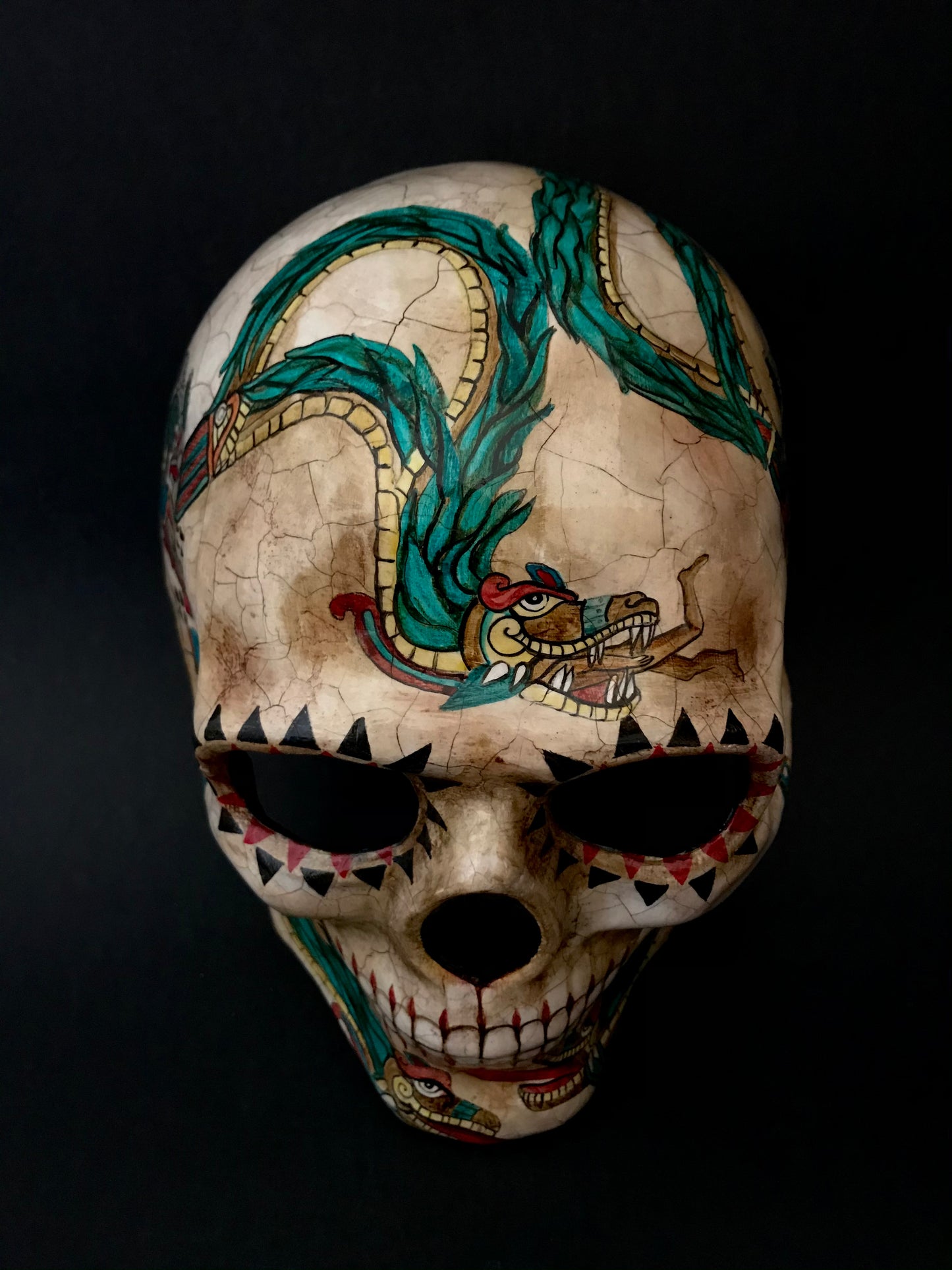 Aztec skull mask