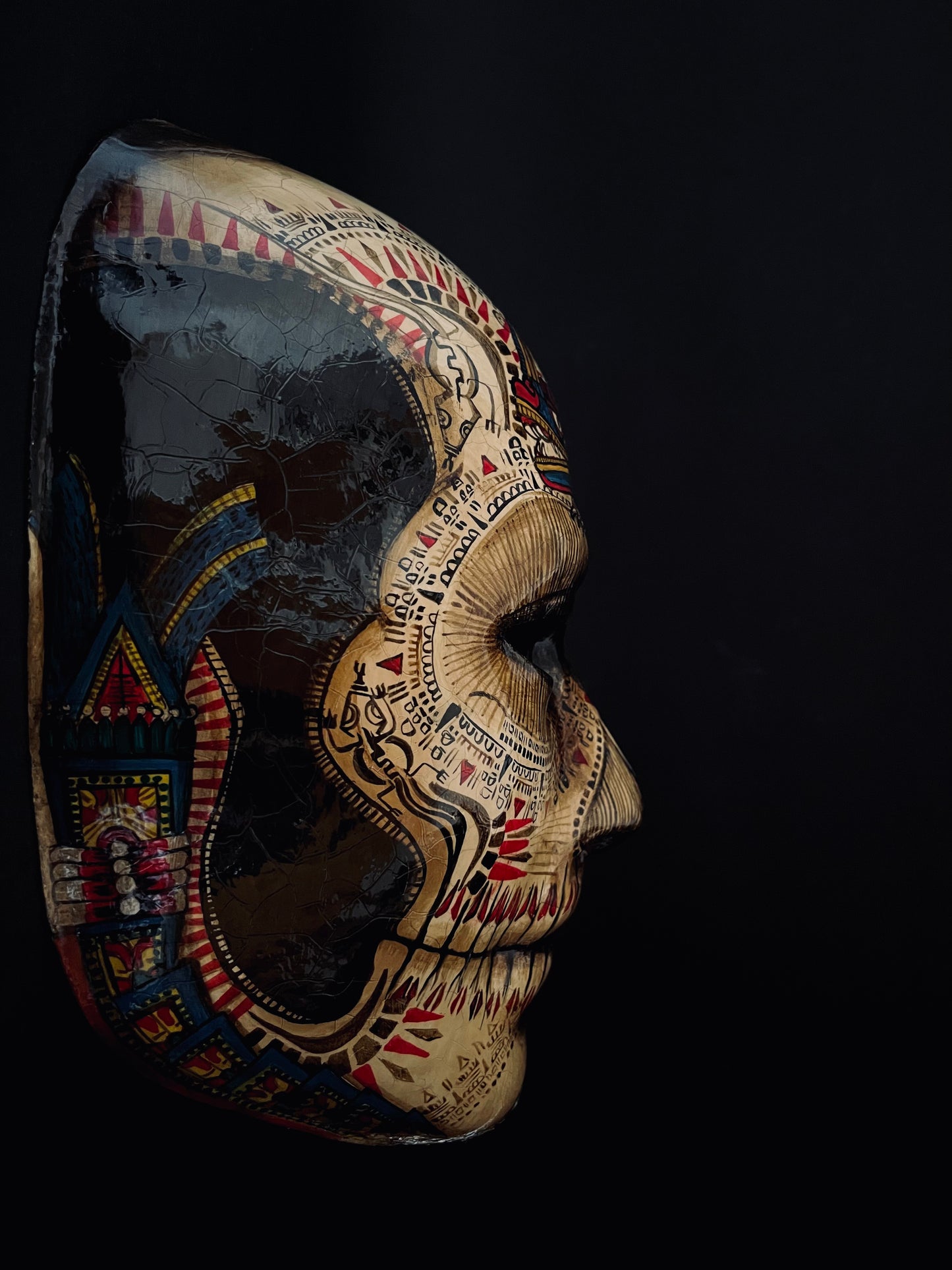 Aztec mask.Limited edition.