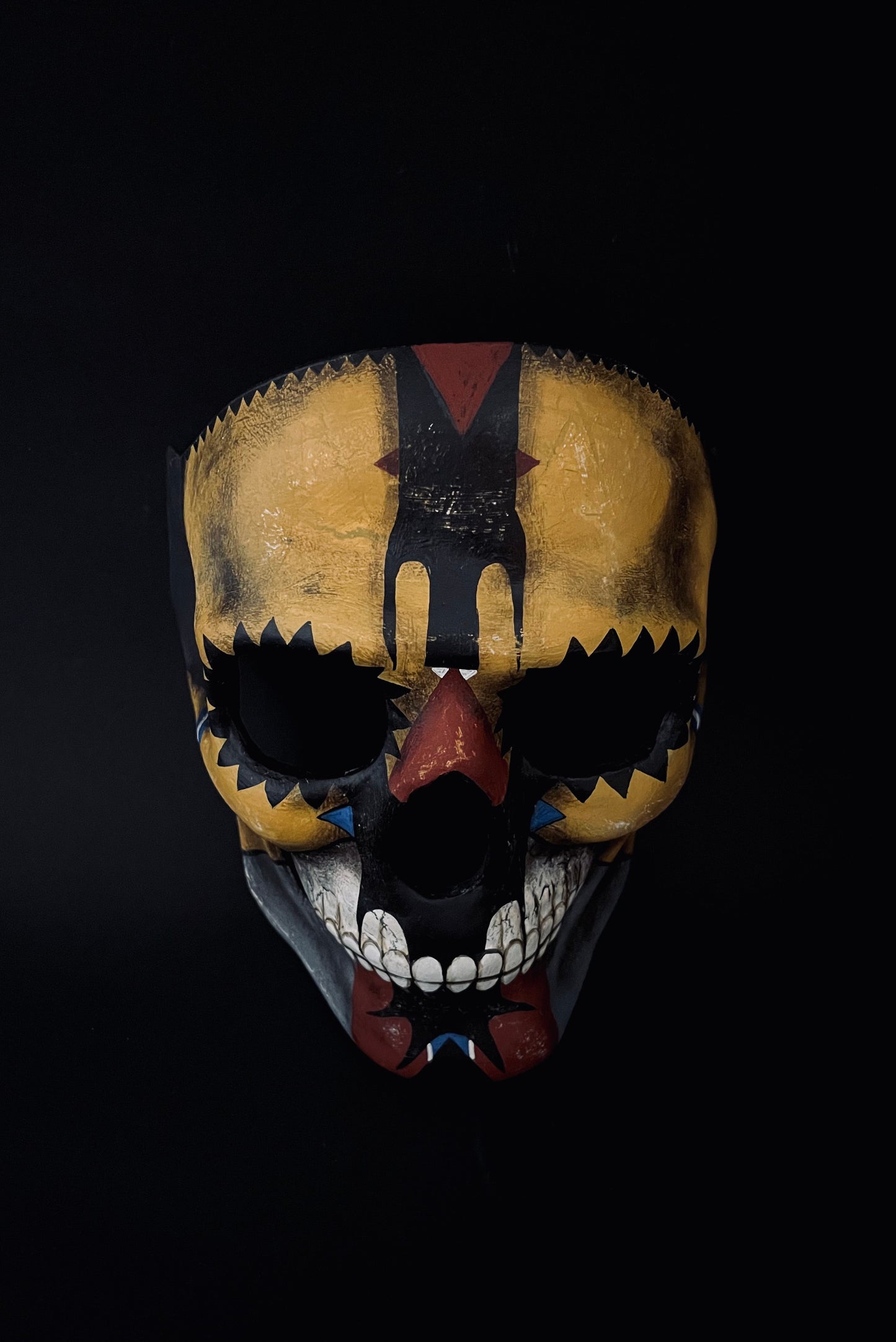 Native American skull. Skull mask