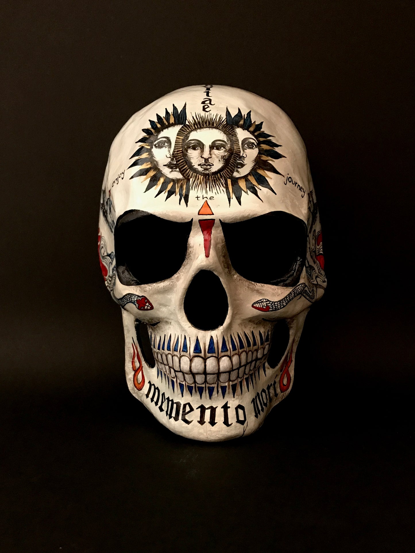 Memento mori skull